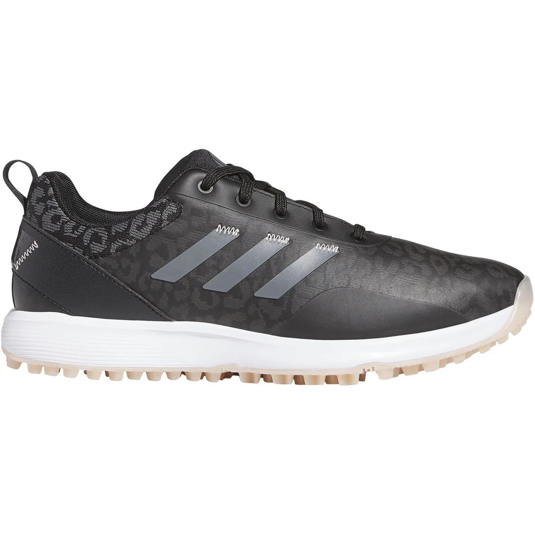 Adidas Women's S2G SL 23 Golf Shoes Black/Grey Five/Wonder Taupe 3 Adidas Women's S2G SL 23 Golf Shoes Black/Grey Five/Wonder Taupe