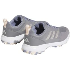 Adidas Women's Tech Response 3.0 SL Golf Shoes Grey Three/Silver/Silver Violet -Elite Golf Shop adidas womens tech response 3 0 sl golf shoes grey silver violet back itempicture