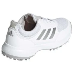 Adidas Women's Tech Response Golf Shoes White/Silver/Grey Two -Elite Golf Shop adidas womens tech response golf shoes white silver grey two back