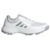 Adidas Women's Tech Response Golf Shoes White/Silver/Grey Two -Elite Golf Shop adidas womens tech response golf shoes white silver grey two profile