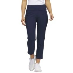 Adidas Women's Ultimate365 Ankle Pants -Elite Golf Shop adidas womens ultimate365 ankle pants collegiate navy front itempicture