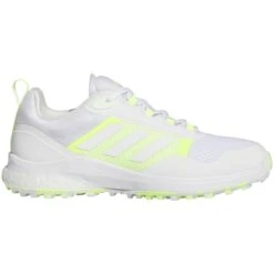 Adidas Women's Zoysia Golf Shoes White/Lucid Lemon