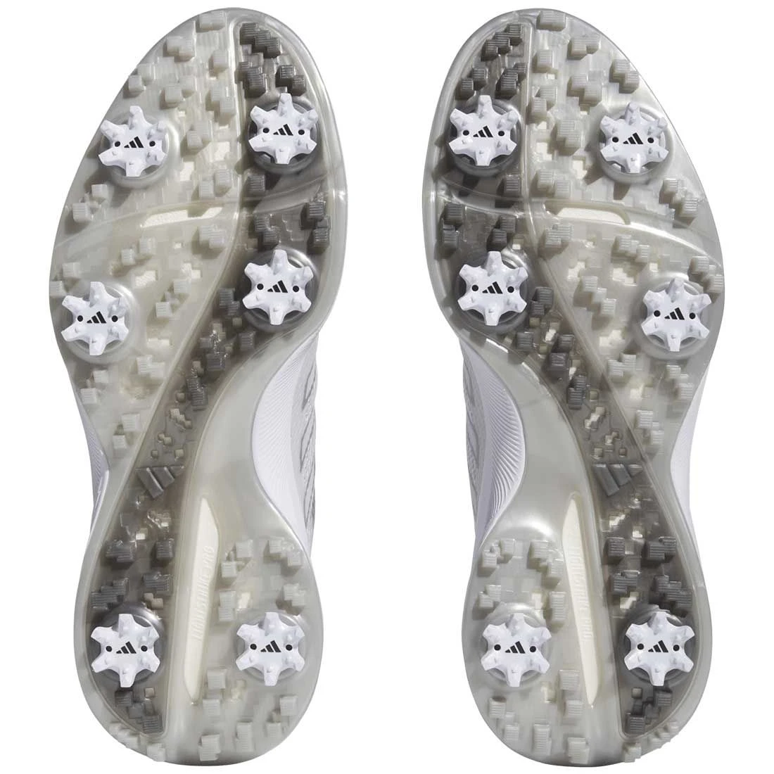 Adidas ZG23 Vent Golf Shoes Dash Grey/White/Silver 4 Adidas ZG23 Vent Golf Shoes Dash Grey/White/Silver - Image 2