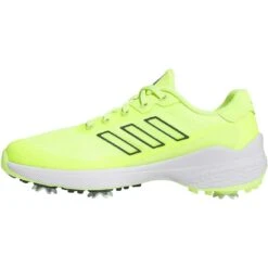 Adidas ZG23 Vent Golf Shoes Lucid Lemon/Artic Night 12 Adidas ZG23 Vent Golf Shoes Lucid Lemon/Artic Night -Elite Golf Shop adidas zg23 vent golf shoes lucid lemon artic night side itempicture