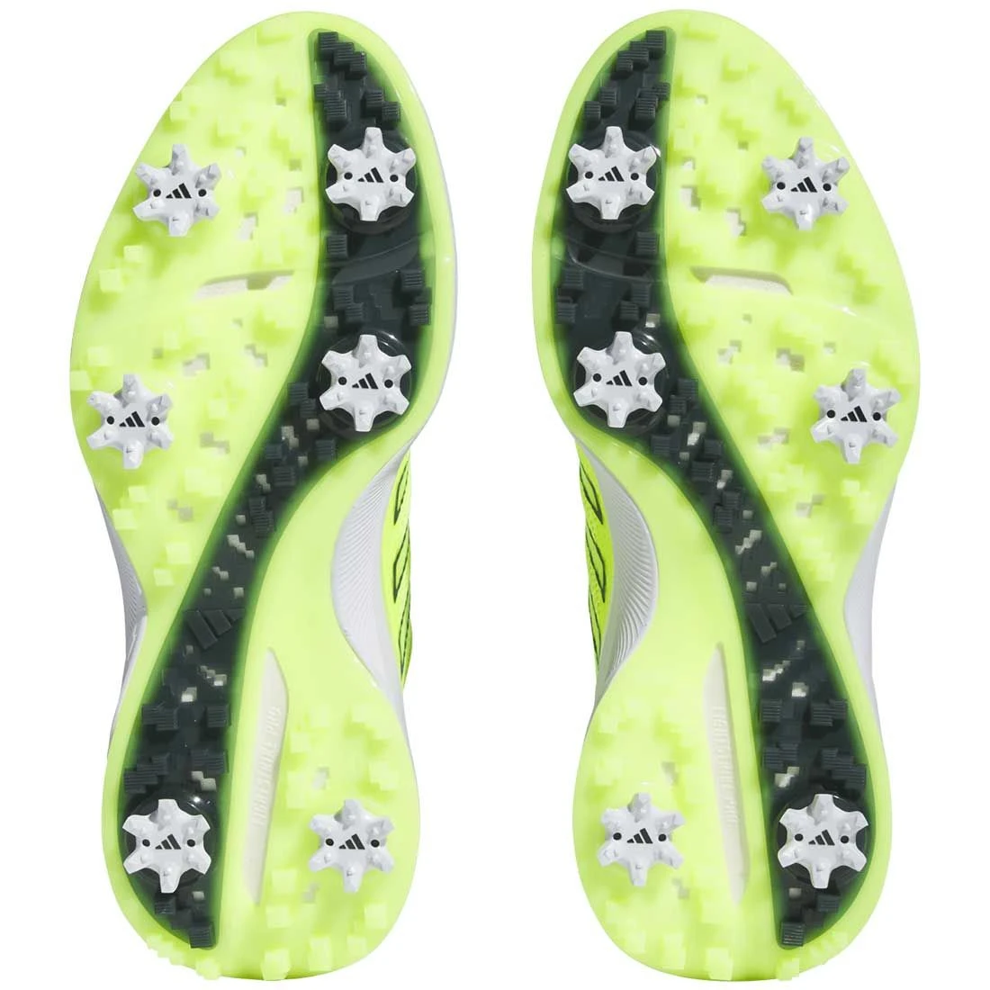 Adidas ZG23 Vent Golf Shoes Lucid Lemon/Artic Night 4 Adidas ZG23 Vent Golf Shoes Lucid Lemon/Artic Night - Image 2