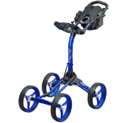 BagBoy Quad XL Push Cart -Elite Golf Shop bagboy quad xl push cart royal white itempicture