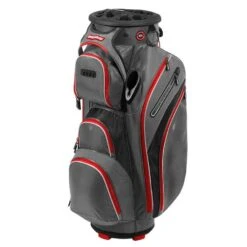 BagBoy 2023 Revolver XP Cart Bag -Elite Golf Shop bagboy revolver xp cart bag charcoal black red itempicture