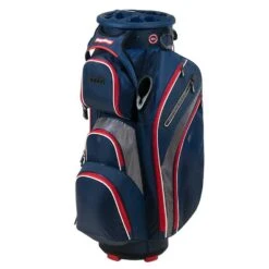 BagBoy 2023 Revolver XP Cart Bag -Elite Golf Shop bagboy revolver xp cart bag navy charcoal red itempicture