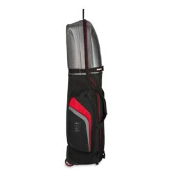 BagBoy T-10 Travel Cover 8 BagBoy T-10 Travel Cover -Elite Golf Shop bagboy t 10 travel cover black red side