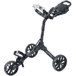 BagBoy Nitron LTD Auto-Open Push Cart -Elite Golf Shop bayboy 2023 nitron push cart black camo itempicture