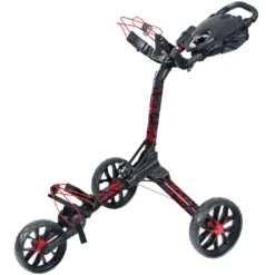 BagBoy Nitron LTD Auto-Open Push Cart -Elite Golf Shop bayboy 2023 nitron push cart red camo itempicture