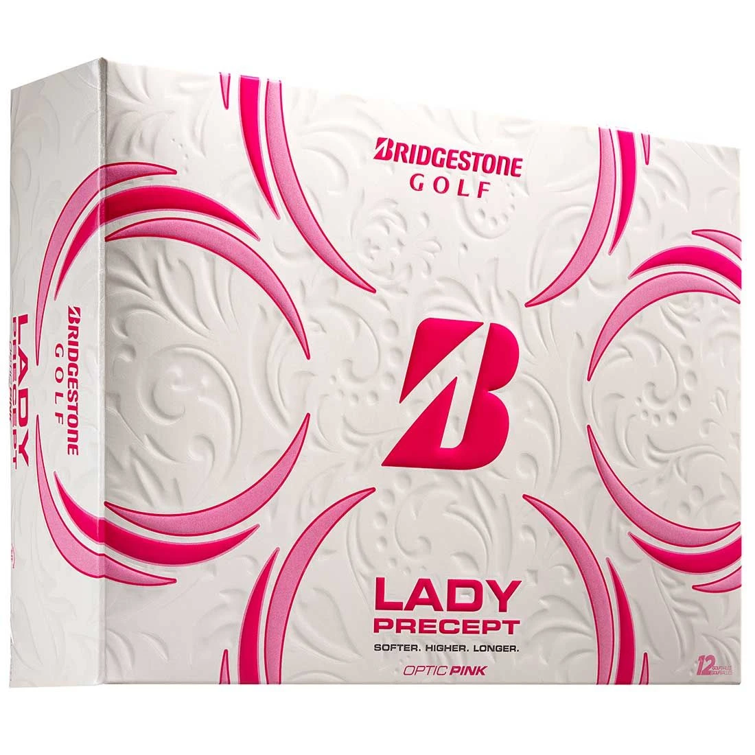 Bridgestone Lady Precept Pink Golf Balls 3 Bridgestone Lady Precept Pink Golf Balls