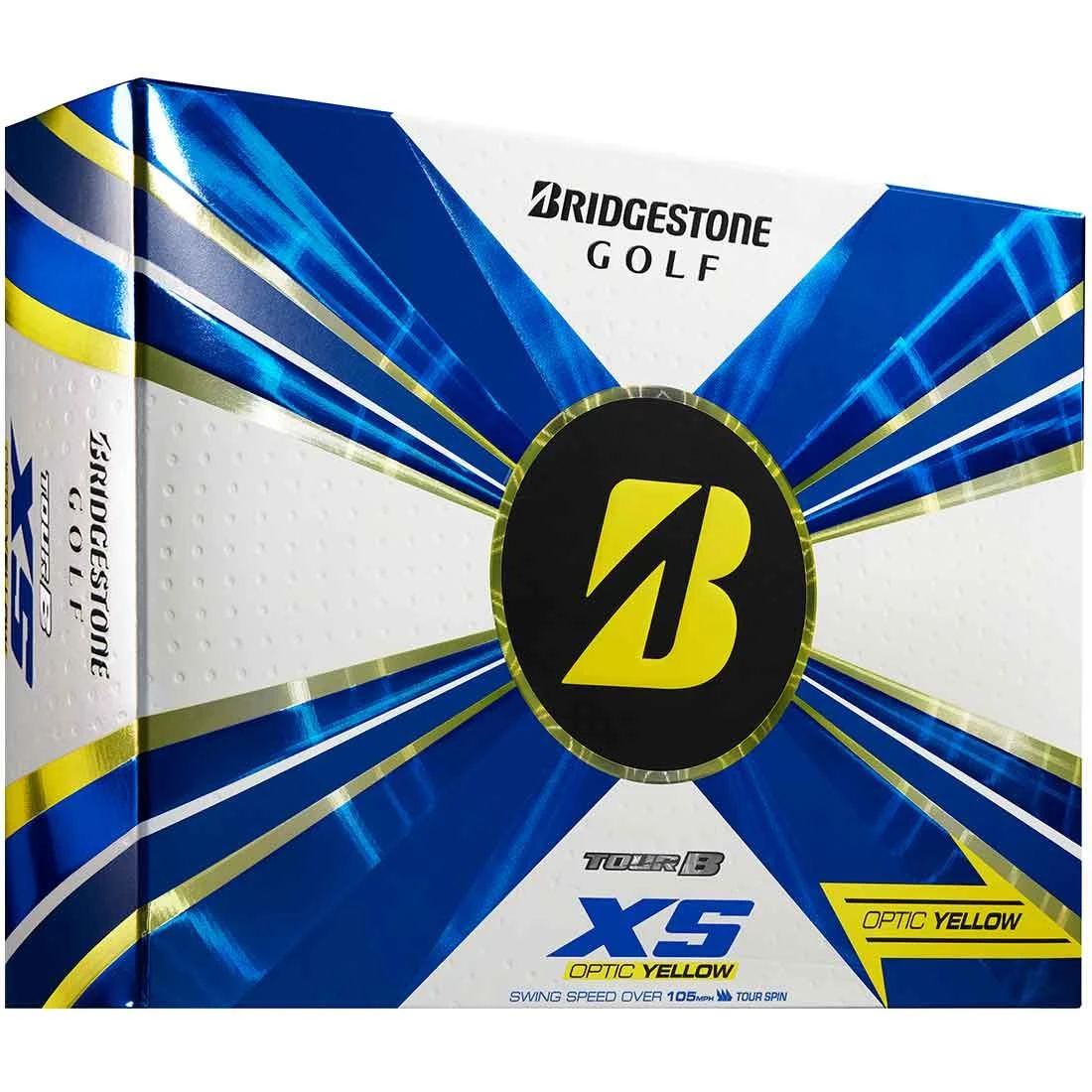 Bridgestone Tour B XS Yellow Golf Balls 3 Bridgestone Tour B XS Yellow Golf Balls