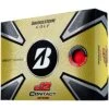 Bridgestone E12 Contact Matte Red Personalized Golf Balls 1 Bridgestone E12 Contact Matte Red Personalized Golf Balls -Elite Golf Shop bridgestone 2023 e12 contact matte red golf balls hero itempicture 1
