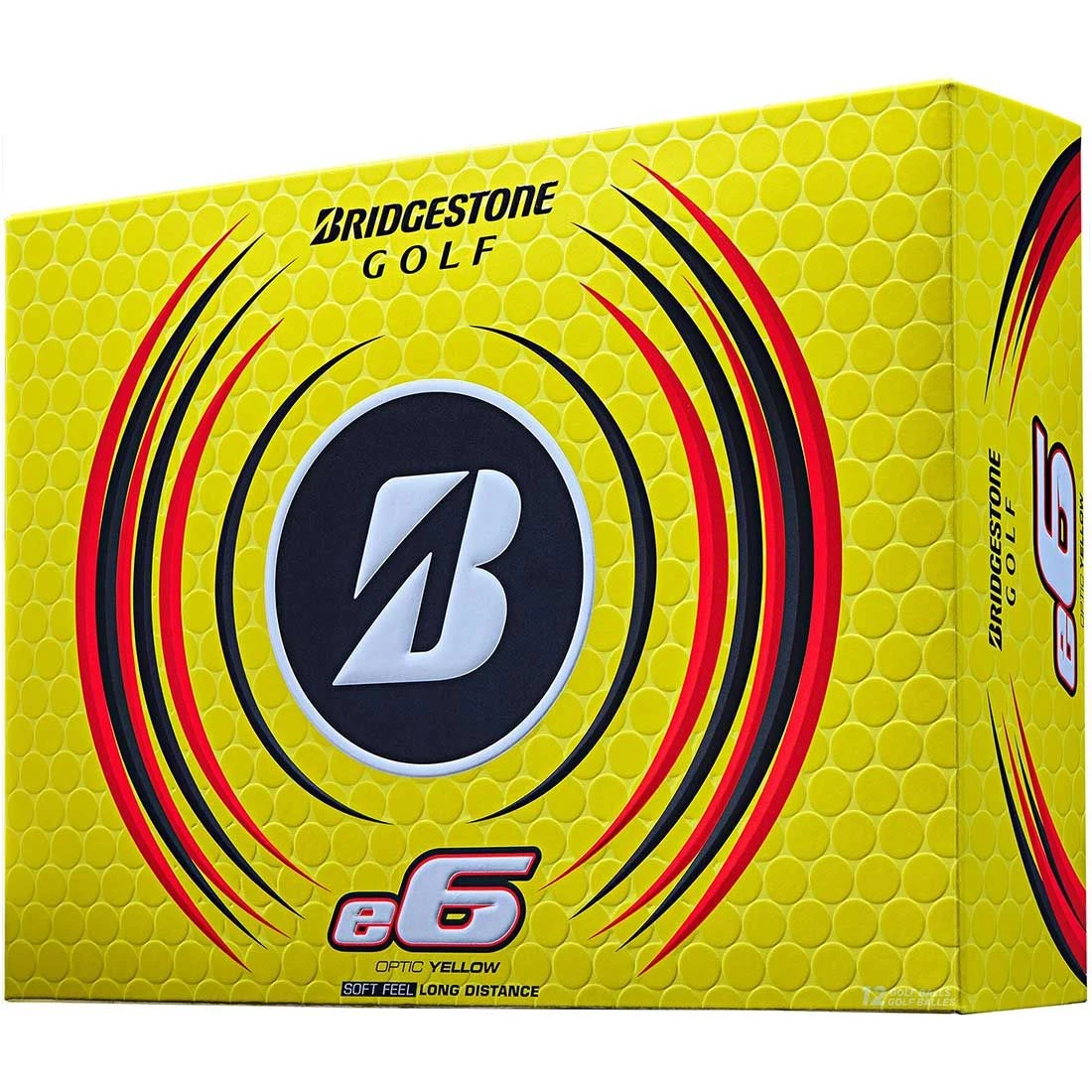 Bridgestone E6 Yellow Golf Balls 3 Bridgestone E6 Yellow Golf Balls