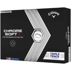Callaway Chrome Soft X Triple Track Personalized Golf Balls