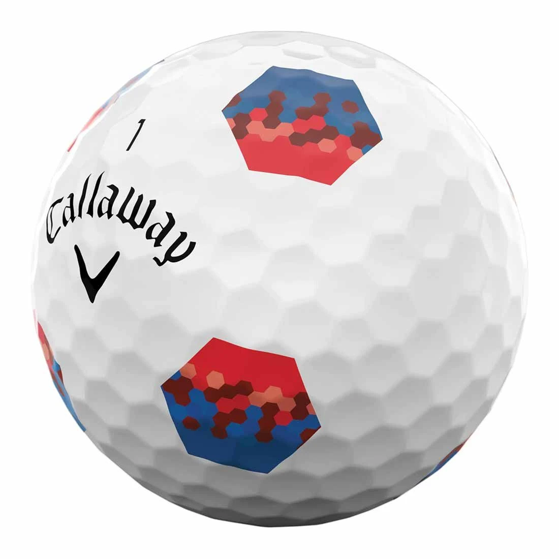 Callaway Chrome Soft TruTrack Red/Blue Golf Balls 4 Callaway Chrome Soft TruTrack Red/Blue Golf Balls - Image 2
