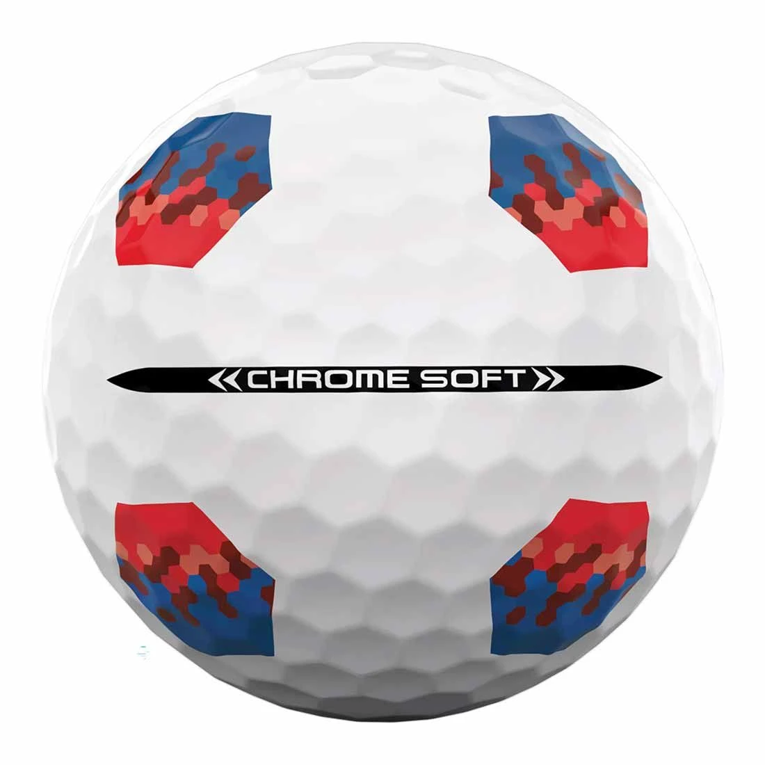 Callaway Chrome Soft TruTrack Red/Blue Golf Balls 5 Callaway Chrome Soft TruTrack Red/Blue Golf Balls - Image 3
