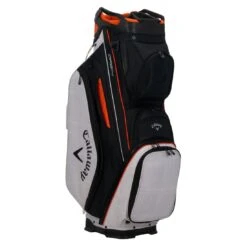 Callaway 2023 ORG 14 Cart Bag 8 Callaway 2023 ORG 14 Cart Bag -Elite Golf Shop callaway 2023 org 14 cart bag black cream plaid orange 2 itempicture