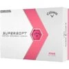 Callaway Supersoft Matte Pink Golf Balls -Elite Golf Shop callaway 2023 supersoft matte pink golf balls lid itempicture 1