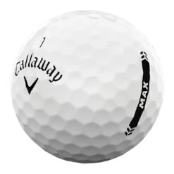 Callaway Supersoft MAX Personalized Golf Balls -Elite Golf Shop callaway 2023 supersoft max white golf balls quarter itempicture 1