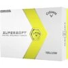 Callaway Supersoft Yellow Personalized Golf Balls -Elite Golf Shop callaway 2023 supersoft yellow golf balls lid itempicture 1
