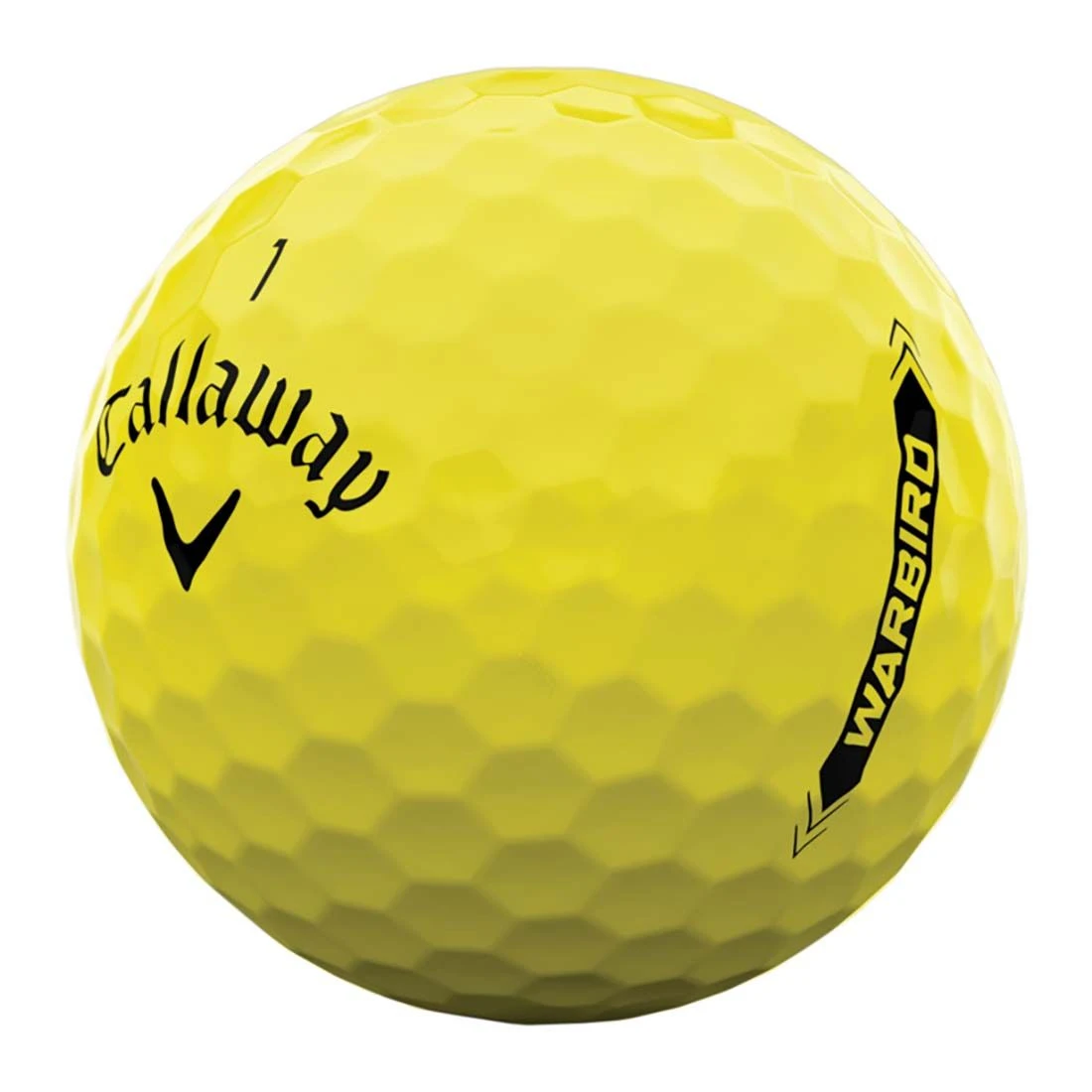 Callaway Warbird Yellow Personalized Golf Balls 4 Callaway Warbird Yellow Personalized Golf Balls - Image 2