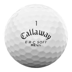 Callaway Women's ERC Soft REVA Personalized Golf Balls -Elite Golf Shop callaway 23 womens erc soft reva golf balls front stamp v2 itempicture