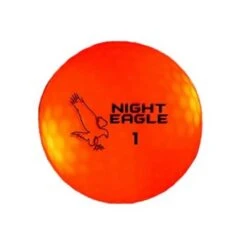 Night Eagle Glow Ball -Elite Golf Shop charter night eagle glow ball red