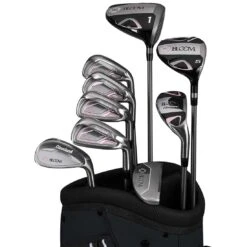 Cleveland Women's Bloom Complete Set -Elite Golf Shop cleveland 2023 womens bloom complete set black pink closeup itempicture