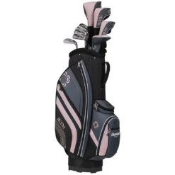 Cleveland Women's Bloom Complete Set -Elite Golf Shop cleveland 2023 womens bloom complete set black pink headcovers itempicture