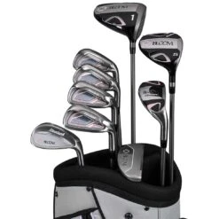 Cleveland Women's Bloom Complete Set -Elite Golf Shop cleveland 2023 womens bloom complete set grey blue closeup itempicture
