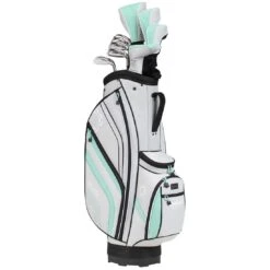 Cleveland Women's Bloom Complete Set -Elite Golf Shop cleveland 2023 womens bloom complete set grey blue headcovers itempicture