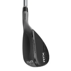 Cleveland RTX Full-Face Black Satin Wedge -Elite Golf Shop cleveland rtx full face black satin wedge top itempicture