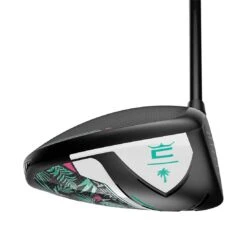 Cobra AeroJet Palm Tree Crew Driver -Elite Golf Shop cobra aerojet palm tree crew driver toe v2 itempicture