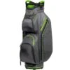 Datrek Superlite Cart Bag -Elite Golf Shop datrek 2021 superlite cart bag charcoal lime itempicture