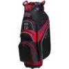 Datrek 2023 Lite Rider Pro Cart Bag 1 Datrek 2023 Lite Rider Pro Cart Bag -Elite Golf Shop datrek lite rider pro cart bag black red silver itempicture