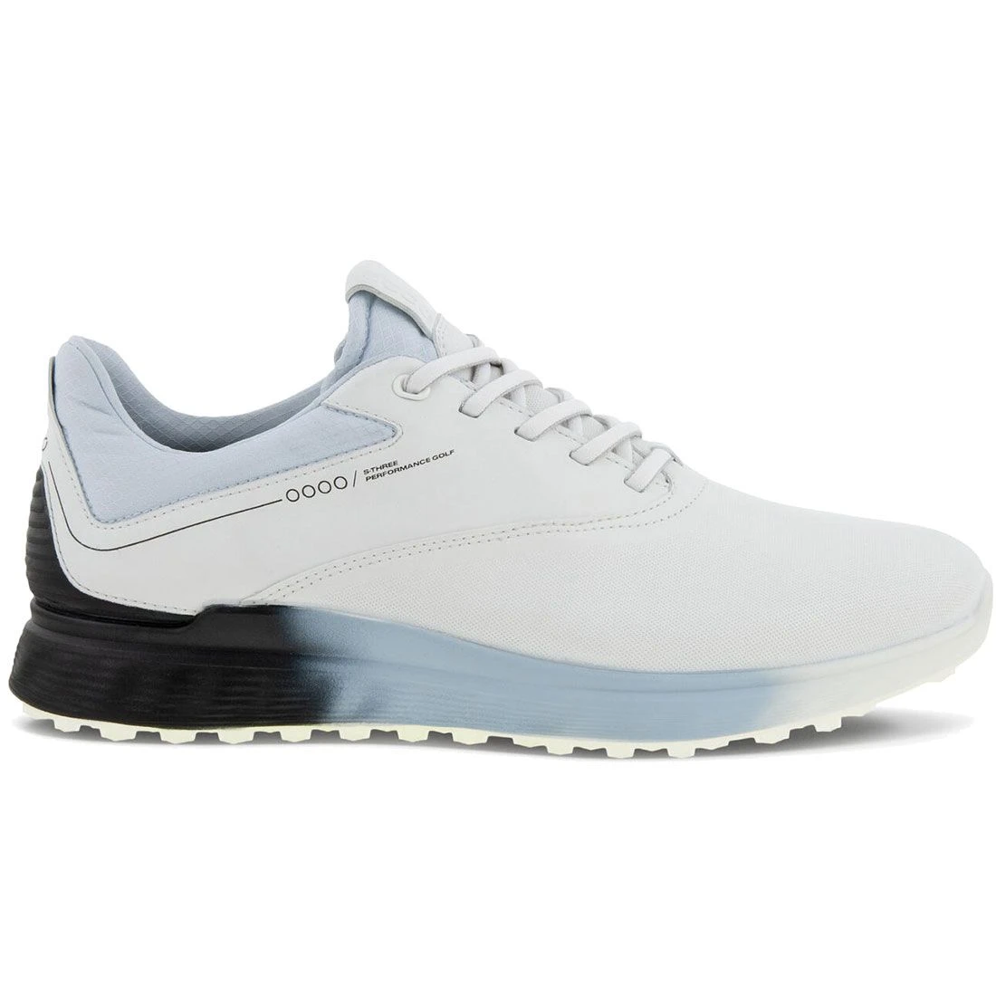 Ecco S-Three Golf Shoes White/Black/Air 3 Ecco S-Three Golf Shoes White/Black/Air