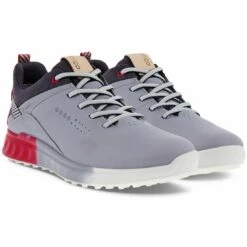 Ecco Women's S-Three Golf Shoes Silver Grey/Dahlia 10 Ecco Women's S-Three Golf Shoes Silver Grey/Dahlia -Elite Golf Shop ecco womens s three golf shoes silver grey dahlia pair itempicture