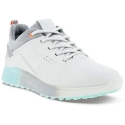 Ecco Women's S-Three Golf Shoes White -Elite Golf Shop ecco womens s three golf shoes white 102903 11007 front itempicture