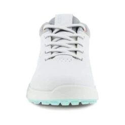 Ecco Women's S-Three Golf Shoes White -Elite Golf Shop ecco womens s three golf shoes white 102903 11007 toe itempicture