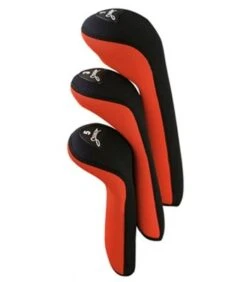 Pro Active Sports Stealth Headcovers 3-Pack -Elite Golf Shop flame 7363 1