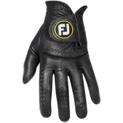 FootJoy StaSof Golf Glove -Elite Golf Shop footjoy 2023 stasof golf glove black top itempicture