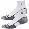 FootJoy ProDry Quarter Socks (2 Pairs) -Elite Golf Shop footjoy 2024 prodry quarter socks 2 pack white itempicture