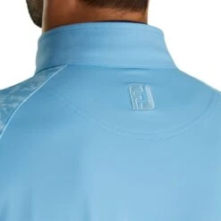 FootJoy Camo Color Block Midlayer -Elite Golf Shop footjoy camo color block midlayer light blue detail itempicture