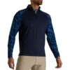 FootJoy Camo Color Block Midlayer -Elite Golf Shop footjoy camo color block midlayer navy itempicture