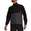 FootJoy DryJoys Select Rain Jacket 2 FootJoy DryJoys Select Rain Jacket -Elite Golf Shop footjoy dryjoys select rain jacket black char front itempicture