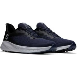 FootJoy Flex XP Golf Shoes Navy/Blue -Elite Golf Shop footjoy fj flex xp golf shoes navy blue 56278 pair itempicture