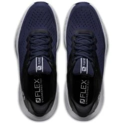 FootJoy Flex XP Golf Shoes Navy/Blue -Elite Golf Shop footjoy fj flex xp golf shoes navy blue 56278 top itempicture