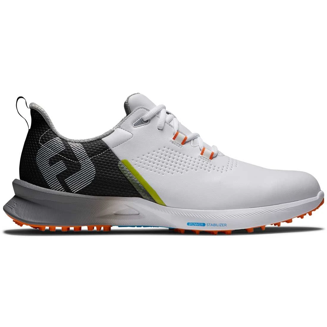 FootJoy FJ Fuel Golf Shoes White/Black/Orange 3 FootJoy FJ Fuel Golf Shoes White/Black/Orange